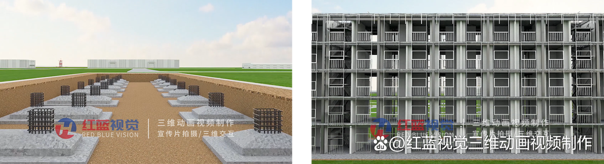钢结构工程施工三维动画:从图纸到落地的全流程可视化解决方案